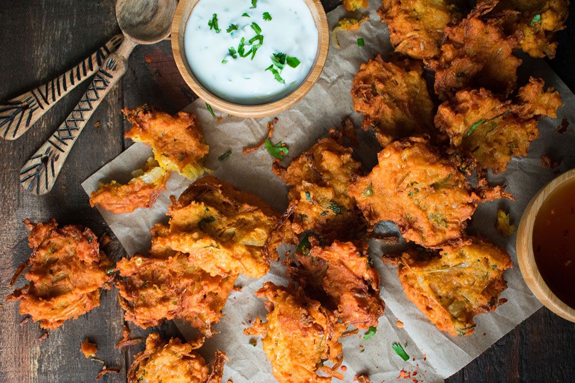 Red Lentil Fritters (Piyaju)