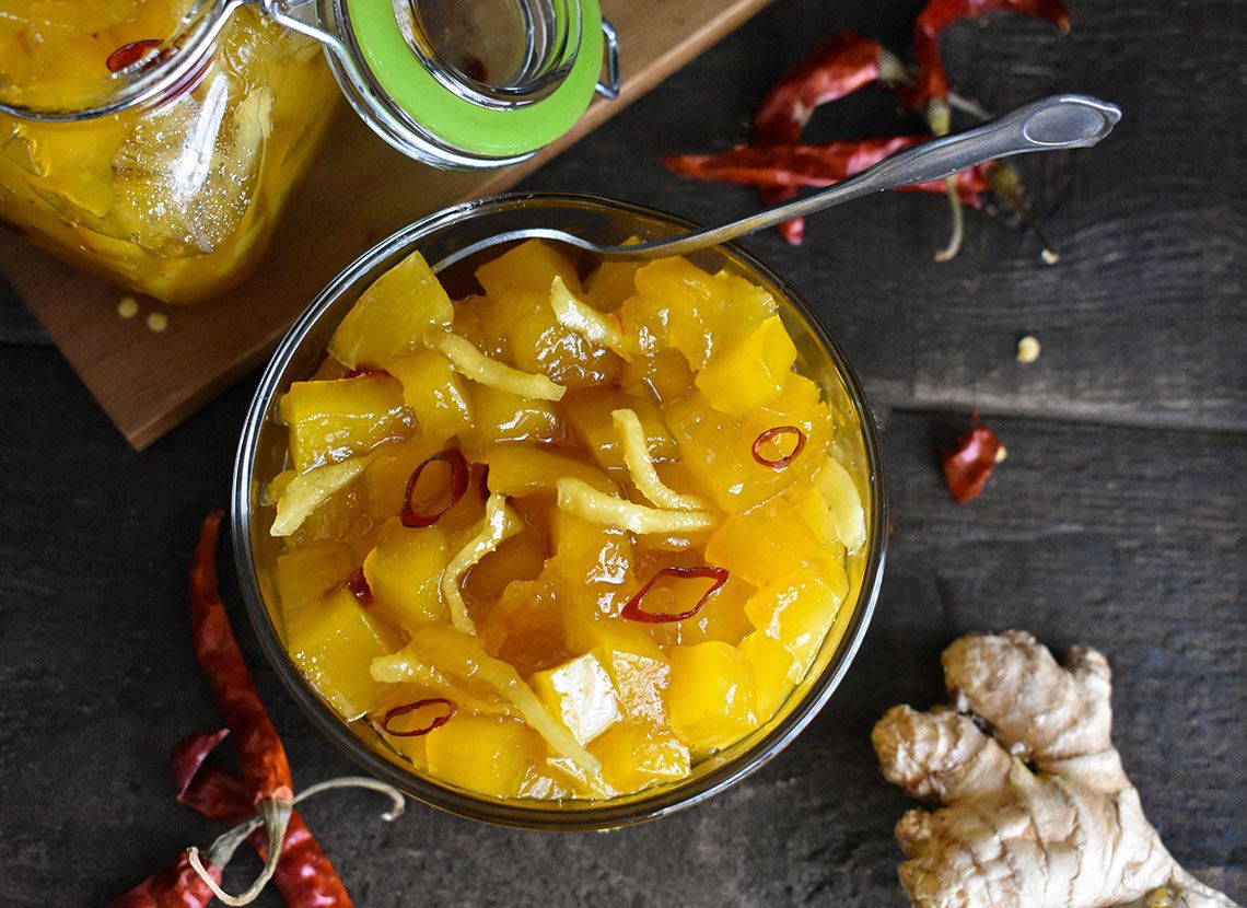 Mango and Ginger Chutney