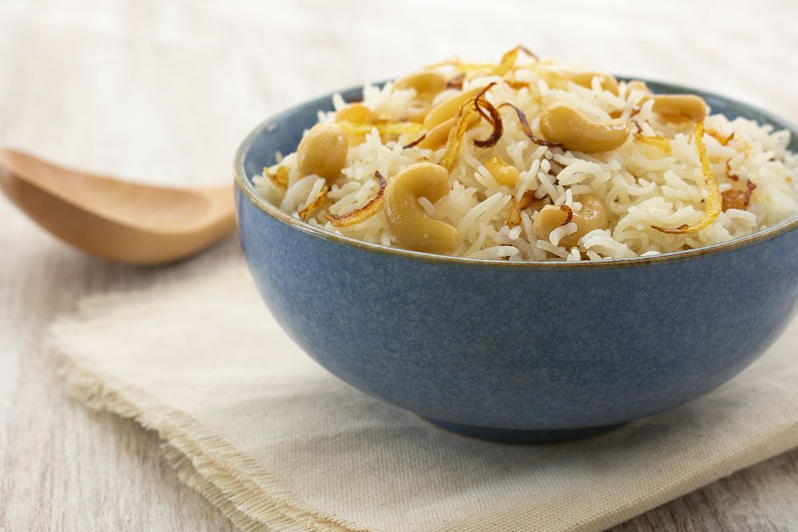 Pulao (Basmati Pulao with dry nuts)
