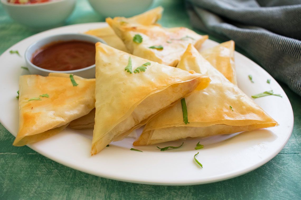 Samosas de queso