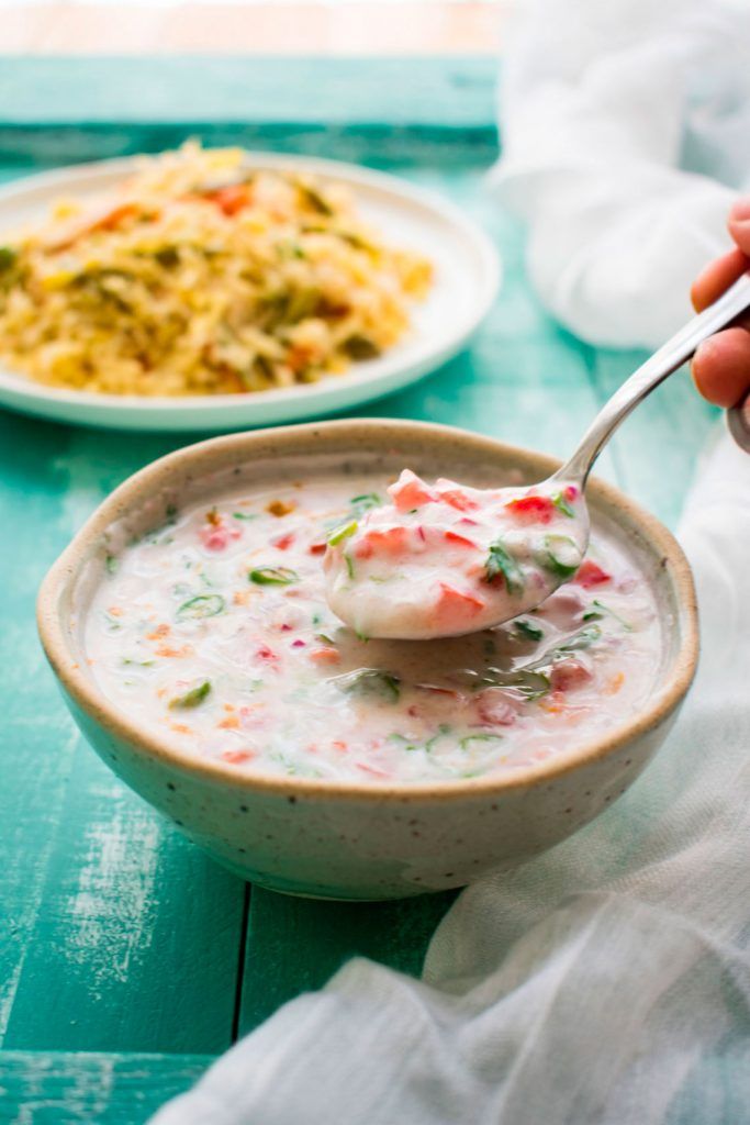Raita de Tomate (Salsa de Yogur con Tomate)