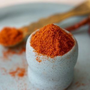 Guindilla roja o chile en polvo