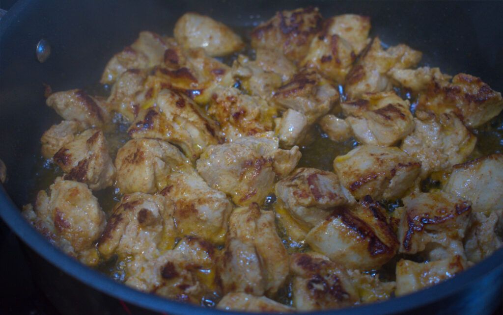 sellar pollo marinado