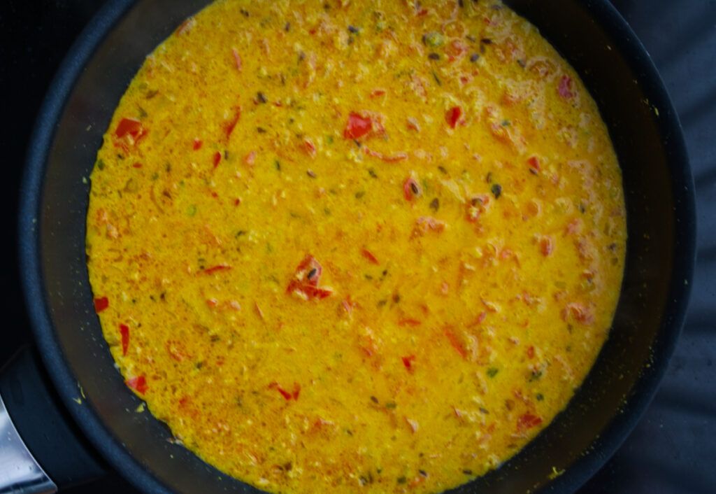 salsa paneer bhurji